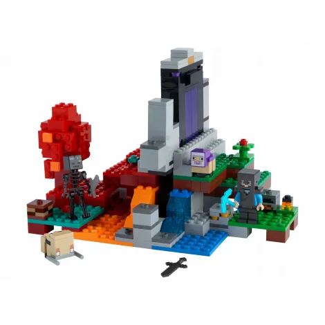LEGO Minecraft 21172 Zniszczony portal - 3